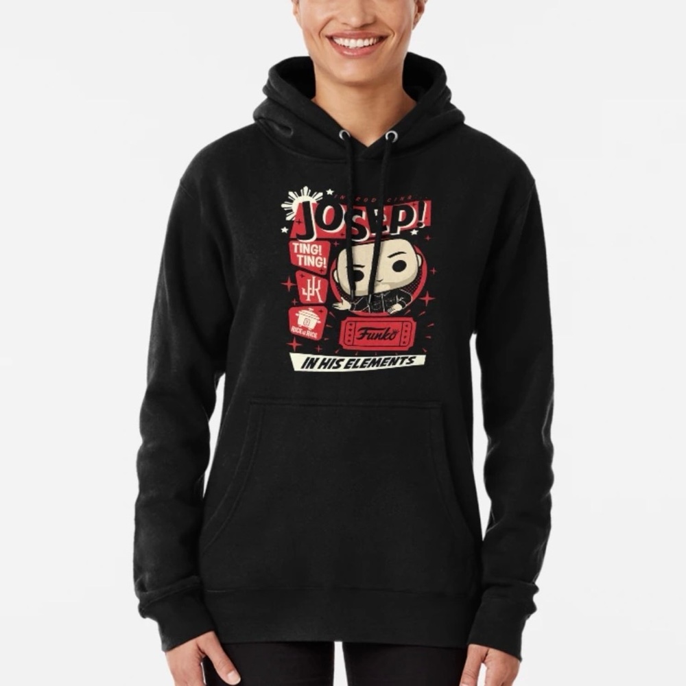 Funko Pop/ Jo Koy Black Graphic Hoodie